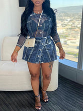 Indiebeautie Set aus transparentem Body und Skort